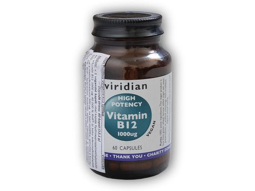 Viridian High Potency Vitamin B12 1000ug 60cps