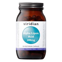 Viridian Alpha Lipoic Acid 200mg 90cps