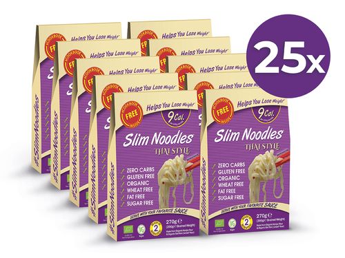 Výhodný balíček Slim Pasta Nudle thajské (25 ks)