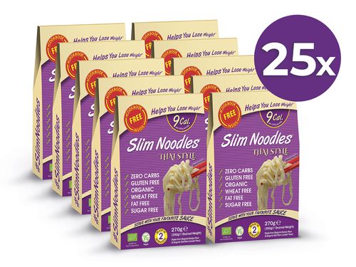 Výhodný balíček Slim Pasta Nudle thajské (25 ks)