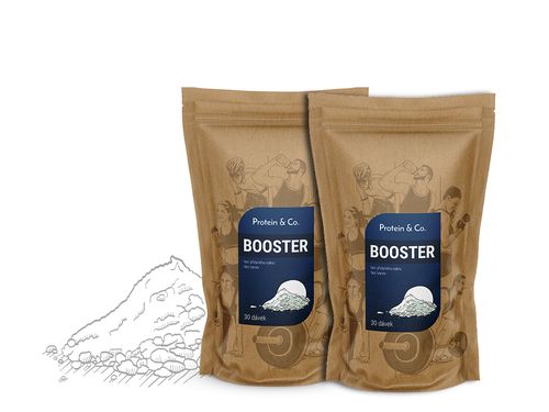 Protein&Co. Booster nakopávač 1 + 1 zdarma