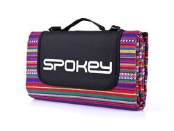Spokey PICNIC TRIBE Pikniková deka s popruh. 140x180