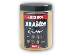 BigBoy Arašídový krém s křupinkami crunch 1000g