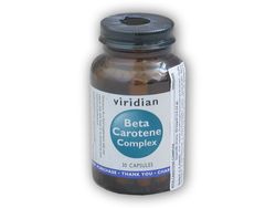 Viridian Beta Carotene Complex 30 kapslí