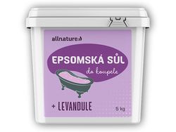 Allnature Epsomská sůl Levandule 5kg