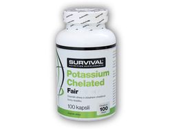 Survival Potassium Chelated Fair Power 100 kapslí