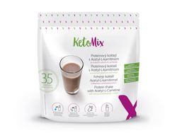 KetoMix Proteinový koktejl s Acetyl-L-karnitinem s příchutí čokoláda-banán (35 porcí)